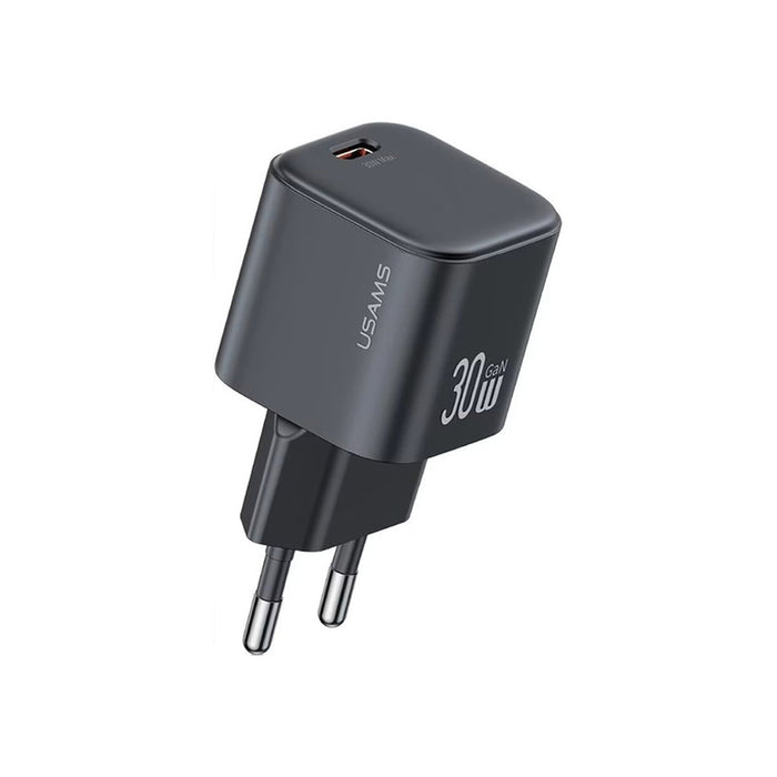 ЗАРЯДНО 220V USAMS 30W USB-C BLACK CC262