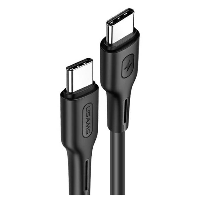 КАБЕЛ USAMS 100W TYPE-C 1.2M BLACK SJ459