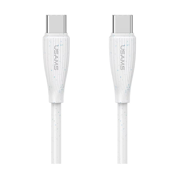 КАБЕЛ USAMS 60W TYPE-C 1M WHITE SJ716