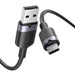 USB 2.0 A към USB-C 3A кабел Vention CTNBF 1 M (черен)