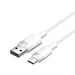 USB 2.0 A към USB-C 3A кабел Vention CTNWH 2M (бял)