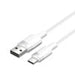 USB 2.0 A към USB-C 3A кабел Vention CTNWH 2M (бял)