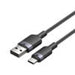 USB 2.0 A към USB-C 3A кабел Vention CTNBF 1 M (черен)