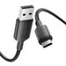 USB 2.0 A към USB-C 3A кабел Vention CTQBF 1M (черен)
