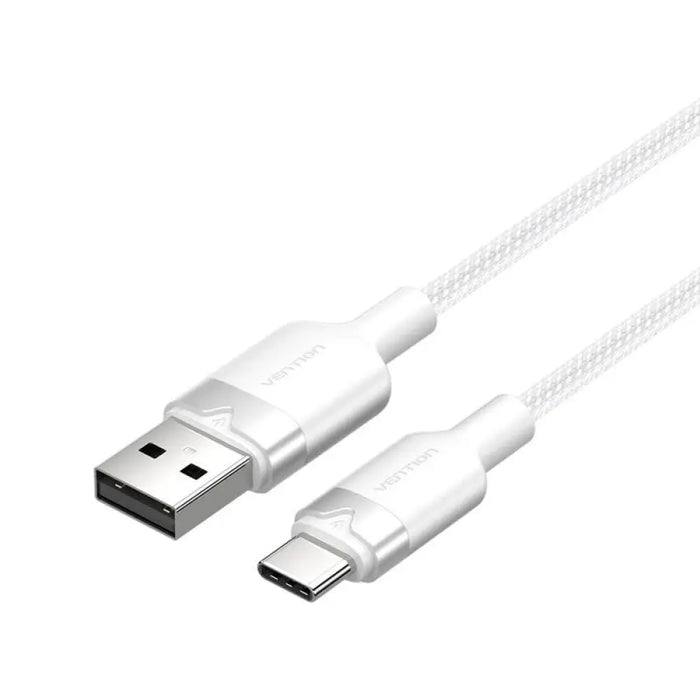 USB 2.0 A към USB-C 3A кабел Vention CTNWF 1M (бял)