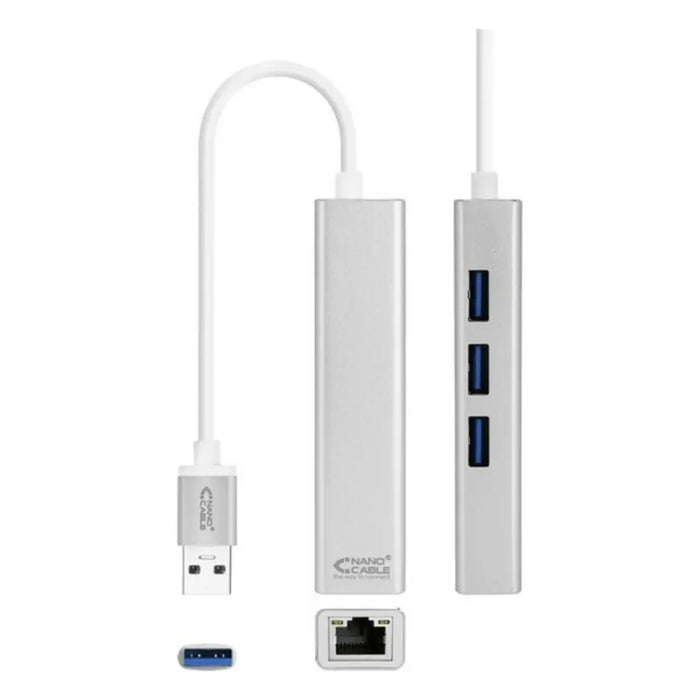 USB 3.0 към Гигабайт Ethernet Преобразувател NANOCABLE