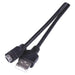 USB A MICRO B КАБЕЛ 2.0 2М ЧЕРЕН