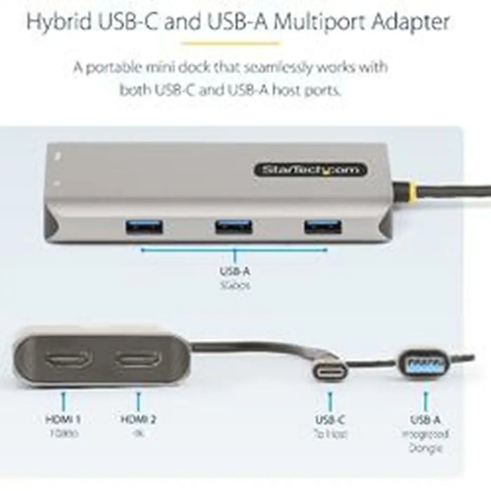 USB Aдаптер Startech 167B-USBC-MULTIPORT