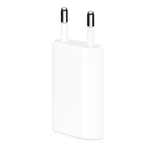 USB адаптер без кабел Apple 5W бял