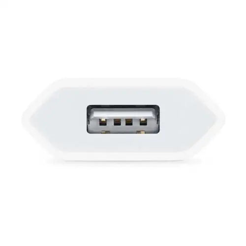 USB адаптер без кабел Apple 5W бял