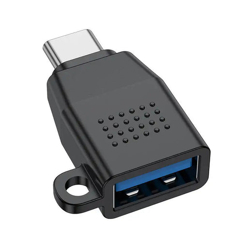 USB адаптер Budi 3.0 към USB - C OTG черен