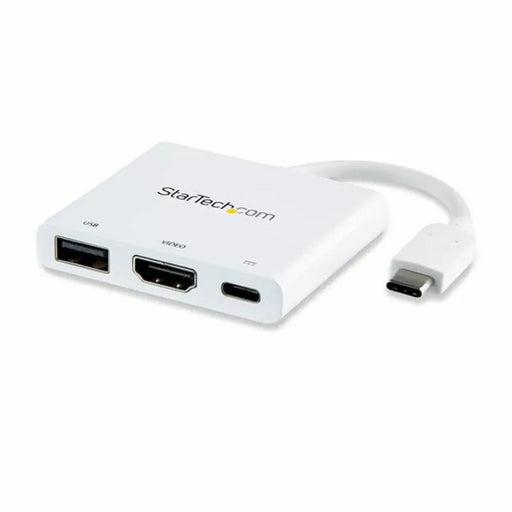USB-C Aдаптер Startech CDP2HDUACPW Бял 4K Ultra HD