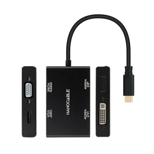 USB-C извод NANOCABLE 10.16.4307 Черен