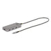 USB-C извод Startech 117B-USBC-MULTIPORT Сив 100 W