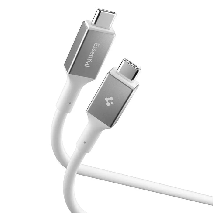 USB-C кабел Spigen EB10020CC 100W 200 см - бял