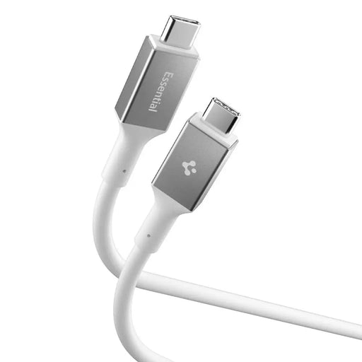 USB-C кабел Spigen EB24012CC 240W 120 см - бял