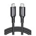 USB-C КЪМ USB-C КАБЕЛ ЗА ДАННИ И ЗАРЕЖДАНЕ – 60W 1м (US567)