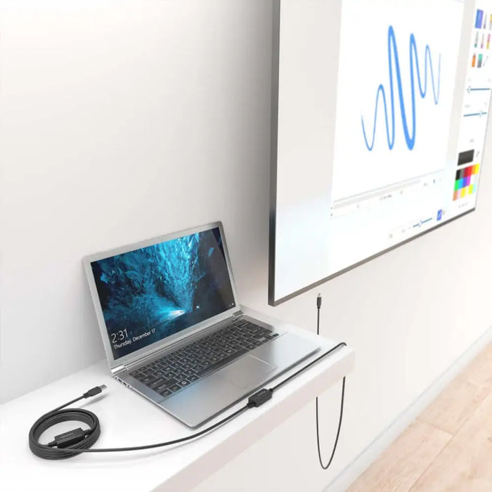 USB Cable Aisens A101-0906 Черен