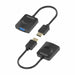 USB Cable Aisens A122-0947 15 cm Черен