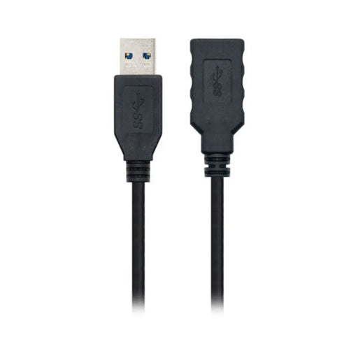USB Cable NANOCABLE 10.01.090 Черен