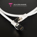 USB Cable NANOCABLE 10.20.2002-W Бял 2 m