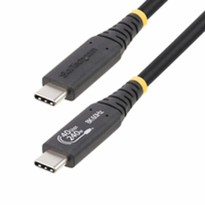USB Cable Startech 1M-40G-USB4-CABLE Черен