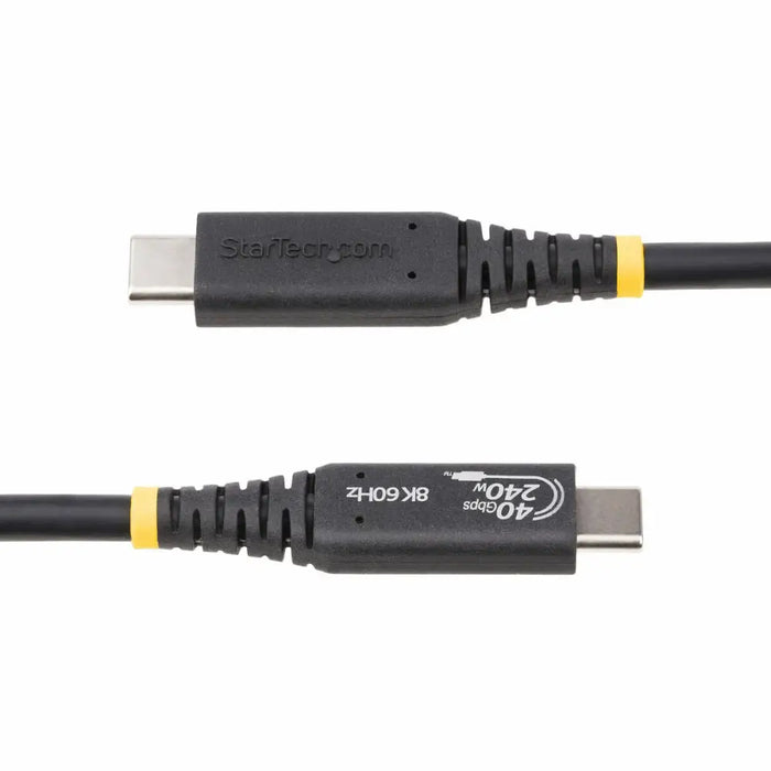 USB Cable Startech 1M-40G-USB4-CABLE Черен