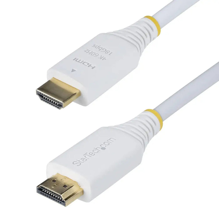 USB Cable Startech HDMI2-CABLE-4K60-10W Бял 3 m