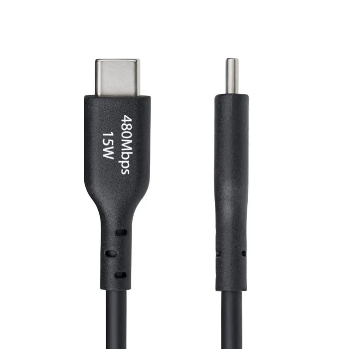 USB Cable Startech USB2AC30CMBK Черен