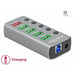 USB хъб Delock 3.2 Gen 1 4 x USB-A 1 Fast Charging Port