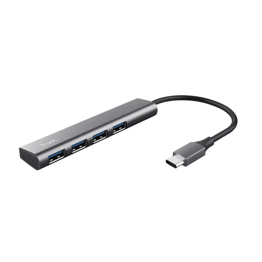 USB хъб TRUST Halyx 4 - PORT USB - C HUB