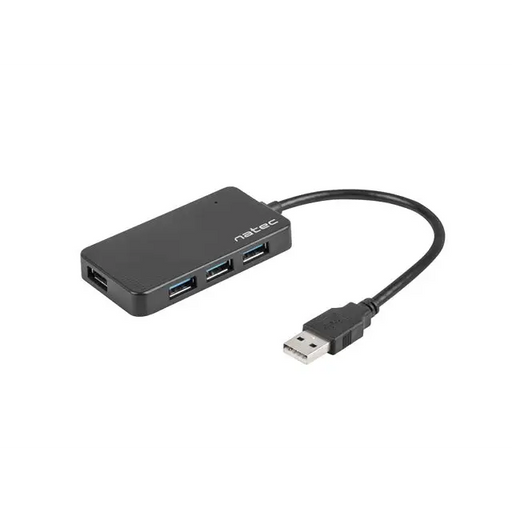 USB хъб Natec HUB Moth 3.0 4-Port Black