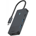 USB HUB 3.2 RAPOO USB-C UCM-2001 4-in-1 USB-C-Adapter