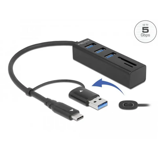 USB Хъб 3 порта DELOCK-63859
