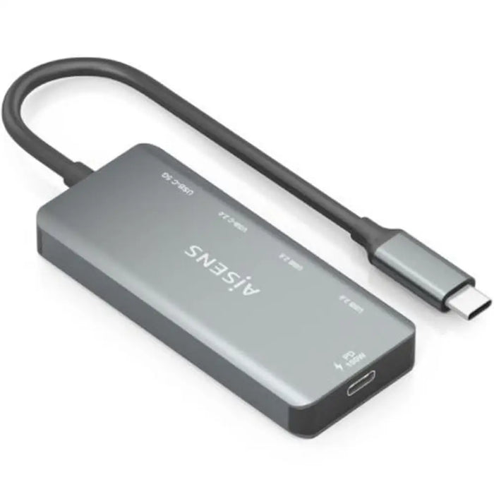 USB извод Aisens A109-0946 Сив 100 W
