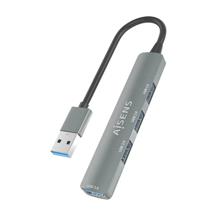 USB извод Aisens A106-0859 Сив (1 броя)