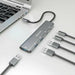USB извод Aisens A109-0857 Сив (1 броя)