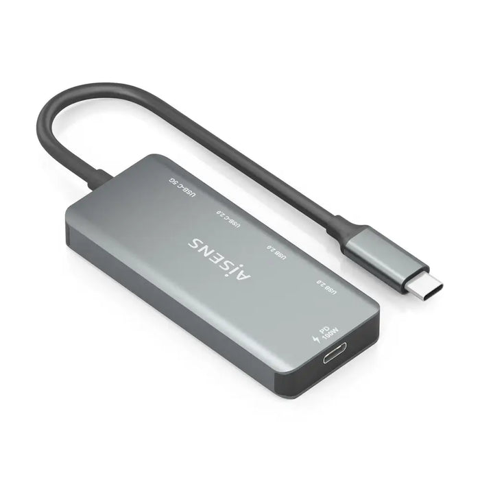 USB извод Aisens A109-0946 Сив 100 W