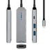 USB извод Aisens ASUC-4P002-GR Сив 100 W (1 броя)
