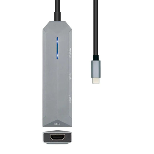 USB извод Aisens ASUC-4P002-GR Сив 100 W (1 броя)