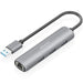 USB извод Aisens ASUC-4P034-GR Сив