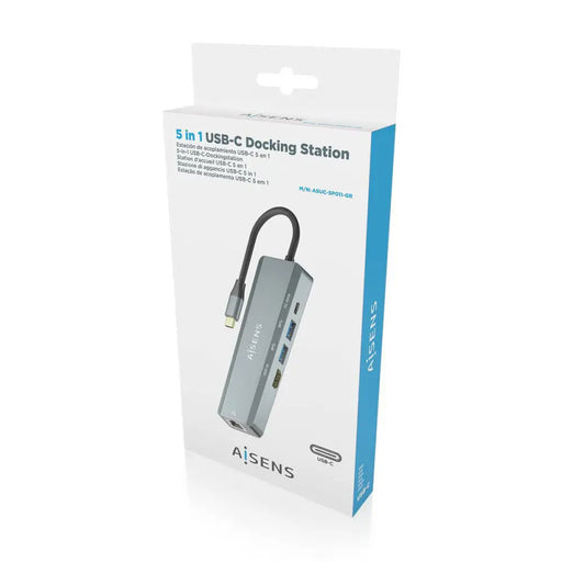 USB извод Aisens ASUC-5P011-GR Сив