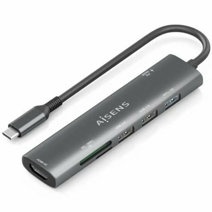 USB извод Aisens ASUC-7P027-GR