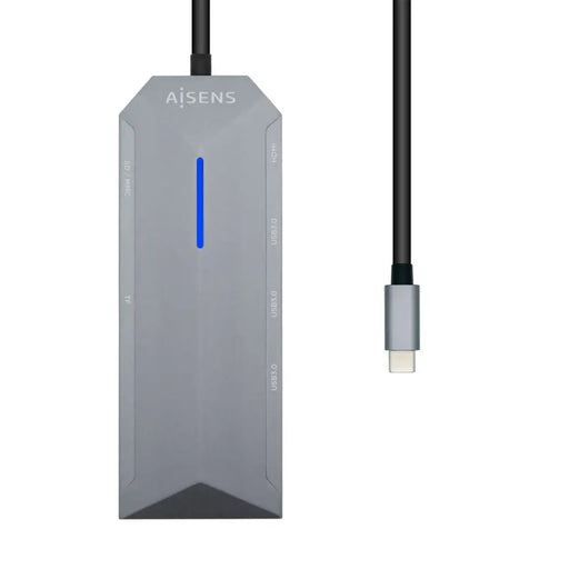 USB извод Aisens ASUC-8P004-GR Сив 100 W 4K Ultra HD (1