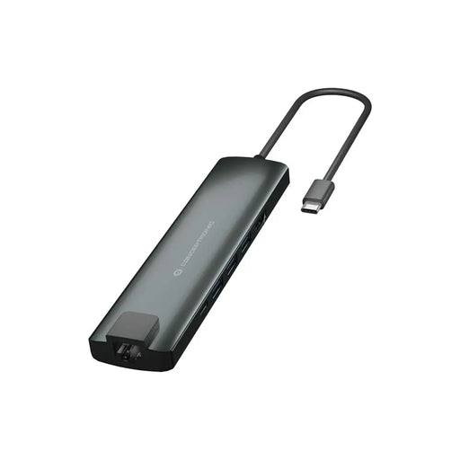 USB извод Conceptronic 110515507101 Алуминий Сив 9 в 1