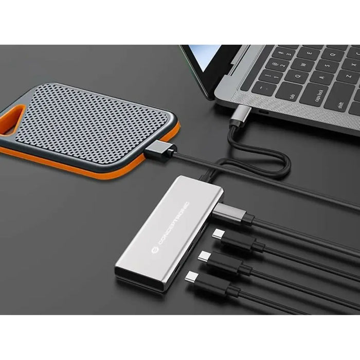 USB извод Conceptronic 110519607101 Сребрист