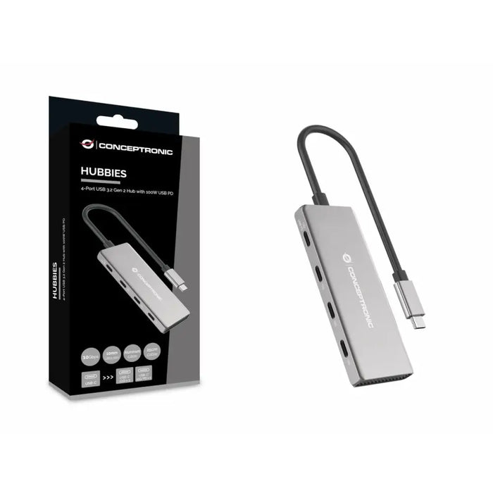 USB извод Conceptronic 110519607101 Сребрист
