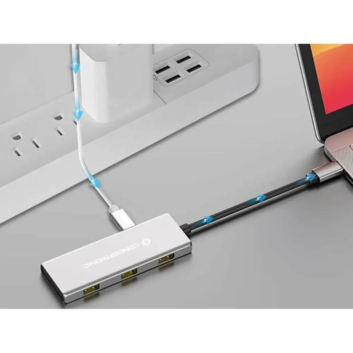 USB извод Conceptronic 110519707101 Сребрист