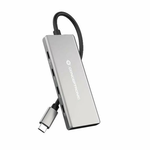 USB извод Conceptronic 110519707101 Сребрист