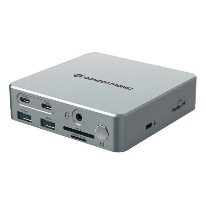 USB извод Conceptronic 110521107101 Сребрист 100 W